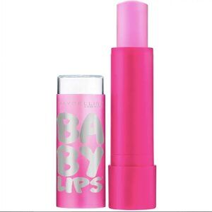 Brand New NWT Maybelline Baby Lips My Pink 01 Glow Balm